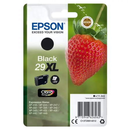 Tusz Epson T29XL / C13T29914012 Black do drukarek (Oryginalny) [11.3ml]