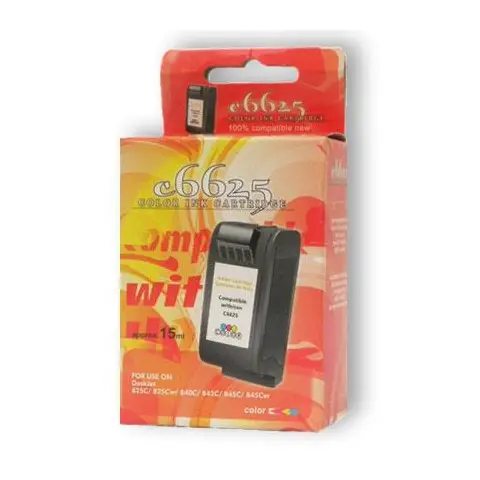 Tusz JWI-H17CMYN Kolor do drukarek HP (Zamiennik HP 17 / C6625AE) [15 ml]