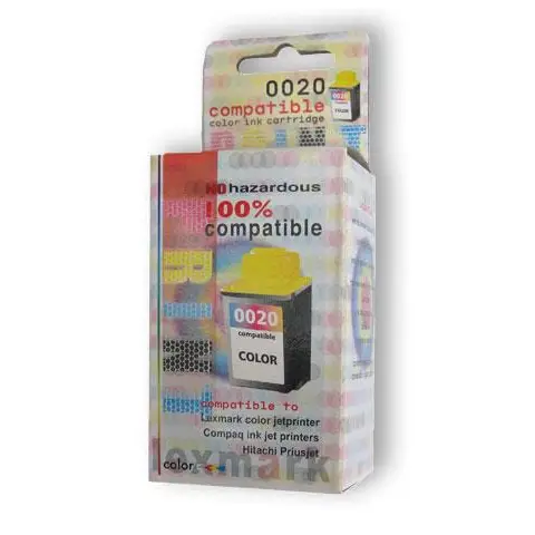 Tusz JWI-L20CMYN Kolor do drukarek Lexmark (Zamiennik Lexmark 20 / 15MX120E) [36ml]