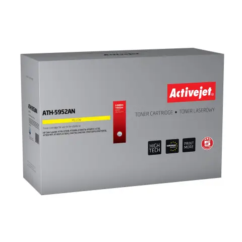 Toner ATH-5952AN Yellow do drukarek HP (Zamiennik HP 643A / Q5952A) [10k]