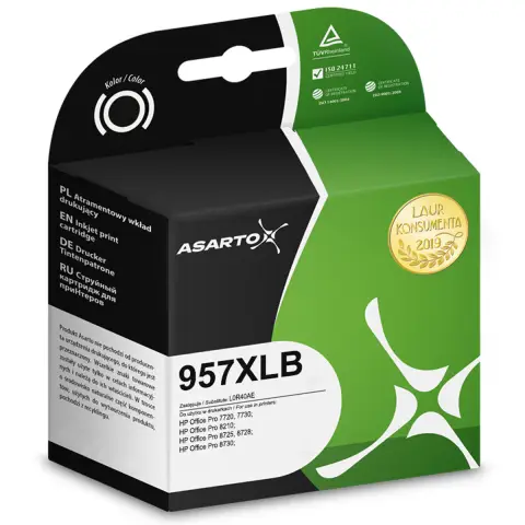 Tusz 957XL czarny do HP Officejet Pro 6230, 6830 - Zamiennik HP L0R40AE