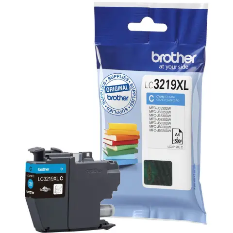 Brother LC3219XLC - Tusz cyan XL do Brother MFC-J5330, 5335, 5730, 5830, 5930, 6530, 6535, 6730, 6930, 6935
