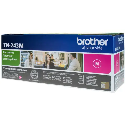 Brother TN-243M - Toner magenta do BrotherDCP-L3500, DCP-L3510, DCP-L3550, HL-L3200, HL-L3210, HL-L3230, HL-L3270, HL-L3
