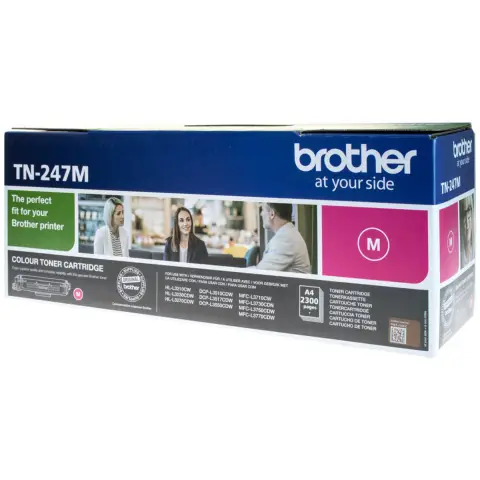 Brother TN-247M - Toner magenta do BrotherDCP-L3500, DCP-L3510, DCP-L3550, HL-L3200, HL-L3210, HL-L3230, HL-L3270, HL-L3