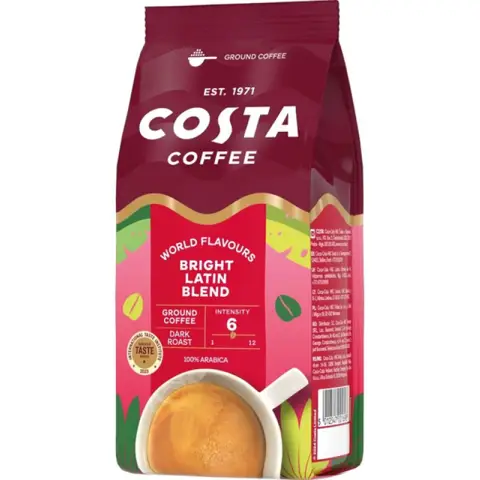Kawa Costa Caffee Crema Bright Latin Blend Dark Roast | mielona | 200g |