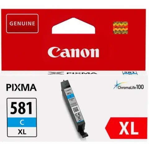 Canon CLI-581C XL - Tusz cyan 581CXL do Canon TR-7500, TR-7550, TR-8500, TR-8550, TR-6100