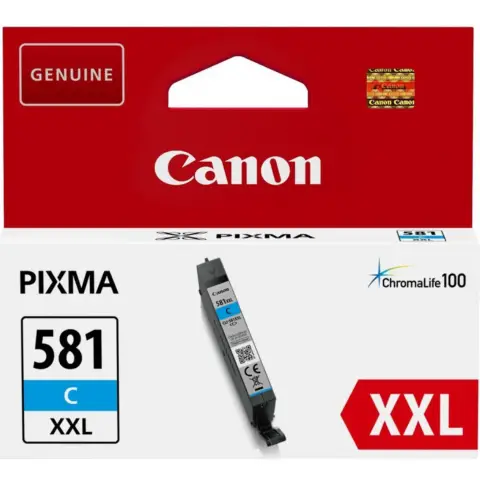 Canon CLI-581C XXL - Tusz cyan 581CXXL do Canon TR-7500, TR-7550, TR-8500, TR-8550, TR-6100