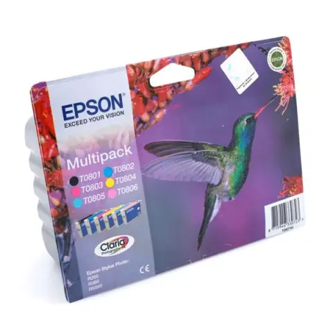 Zestaw tuszy Epson T0807
