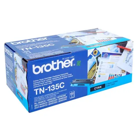 Toner Brother TN-135C Cyan do drukarki (Oryginalny)