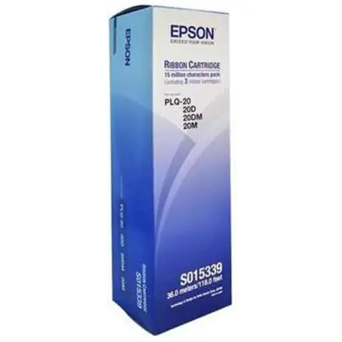 Epson S015339  - Taśma barwiąca do Epson PLQ-20, PLQ-22, PLQ-30