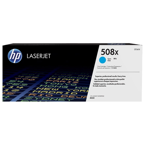 Toner HP 508X / CF361X Cyan do drukarek (Oryginalny) [9.5k]