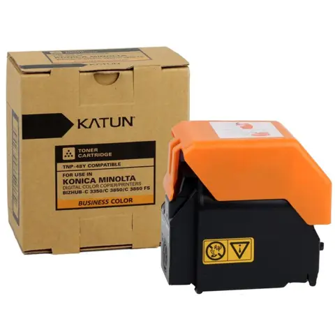 Toner żółty do Konica Minolta Bizhub C3350, C3850 - Zamiennik TNP-48Y