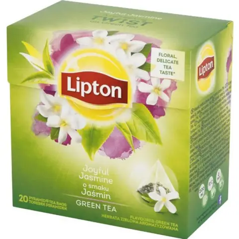 Herbata Lipton Piramidki Zielona Jaśminowa | 20 szt