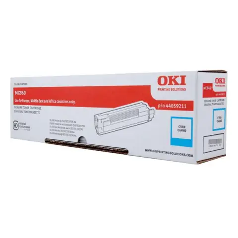 Toner OKI 44059211 Cyan do drukarek (Oryginalny) [10k]