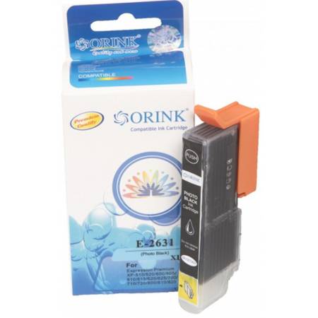 Tusz 26XL czarny fotograficzny do Epson Expression Premium XP600, XP605, XP610, XP700, XP800 - Zamiennik T2631