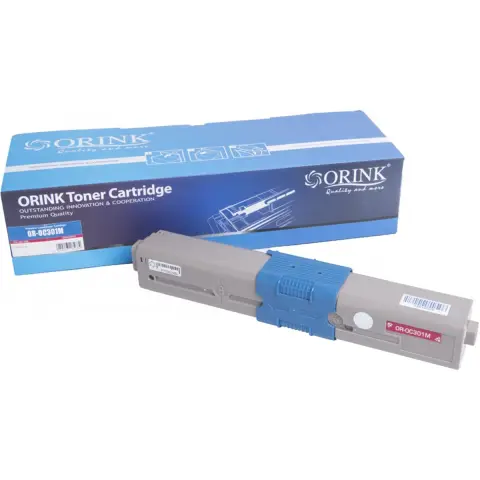 Toner magenta zamiennik do OKI C301, C321 - Zamiennik 44973534