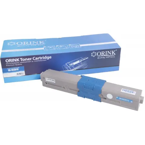 Toner cyan zamiennik do OKI C301, C321 - Zamiennik 44973535