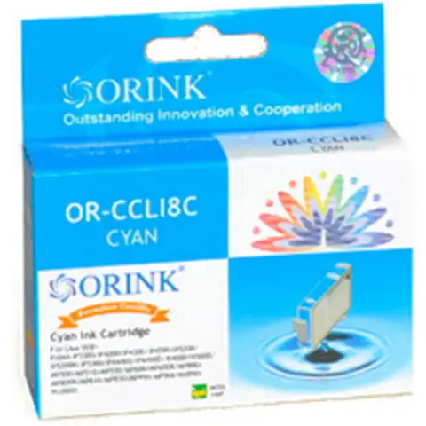 Tusz cyan do Canon iP-3300, iP-3500, iP-4200, iP-4300, iP-4500 ... - Zamiennik CLI-8C