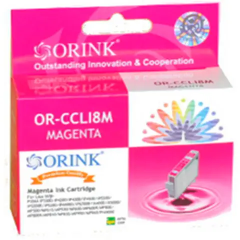Tusz magenta do Canon iP-3300, iP-3500, iP-4200, iP-4300, iP-4500 ... - Zamiennik CLI-8M