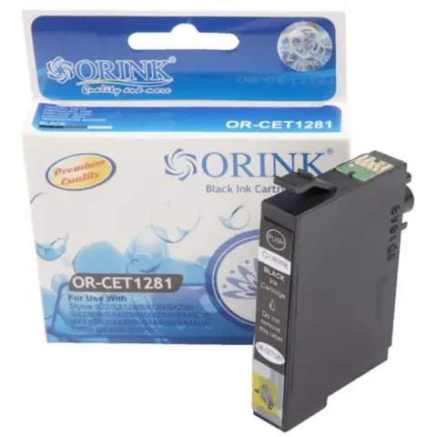 Epson T1281 zamiennik - Tusz czarny do Epson Stylus SX-125, SX-130, SX-230, SX-235, SX-420, SX-425, SX-430, SX-435, SX-4