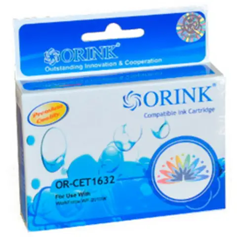 Tusz 16XL cyan do Epson WorkForce WF2540, WF2530, WF2520, WF2010, WF2510 - Zamiennik T1632