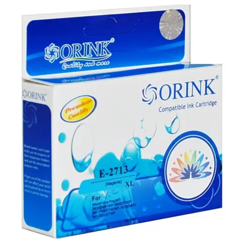 Tusz magenta do Epson WF3600, WF3620, WF3640, WF7110, WF7600, WF7620, WF7610 - Zamiennik Epson T2713 / 27XL