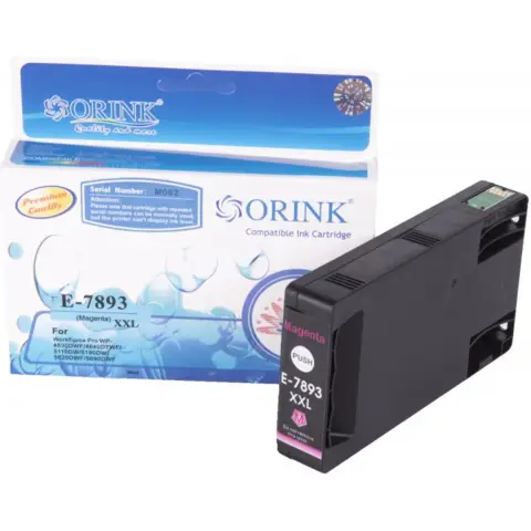 Tusz magenta do Epson WF5510, WF5190, WF5620, WF5690 - Zamiennik T7893