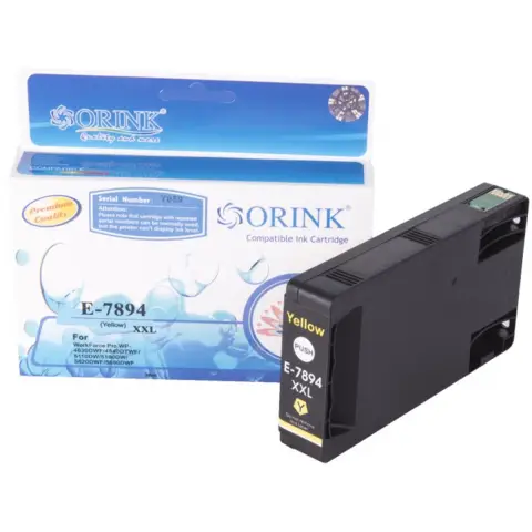 Tusz żółty do Epson WF5510, WF5190, WF5620, WF5690 - Zamiennik T7894