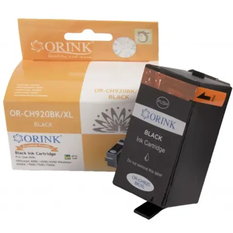 Tusz HP 920XL czarny - Zamiennik do HP OfficeJet 6000, 6500, 7000, 7500