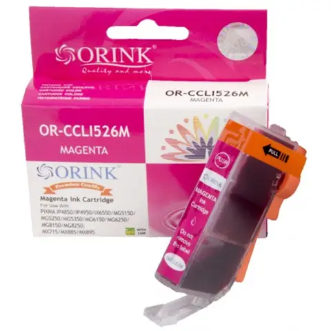 Zamiennik CLI-526M - Tusz magenta CLI526M do Canon PIXMA iP4850, MG515,0 MG5250, MG6150, MG8150 ...