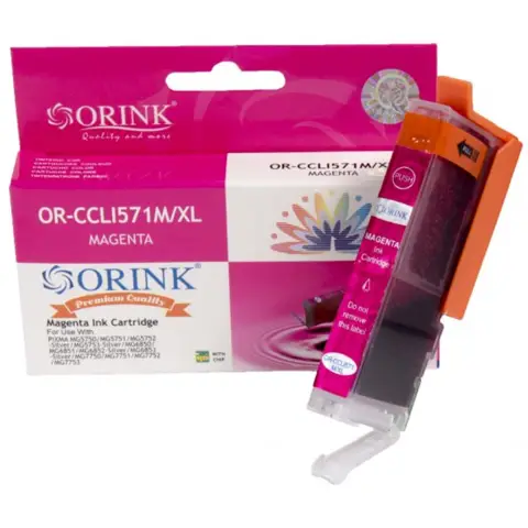 CLI-571MXL  zamiennik - Tusz magenta do Canon Pixma MG-5750, MG-6850, MG-7750, TS-5050, TS-6050, TS-8050, TS-9050