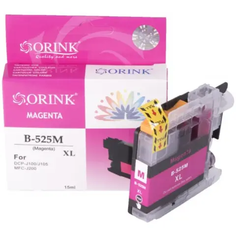 LC525XLM zamiennik - Tusz magenta do Brother DCP-J100, DCP-J105, DCP-J200