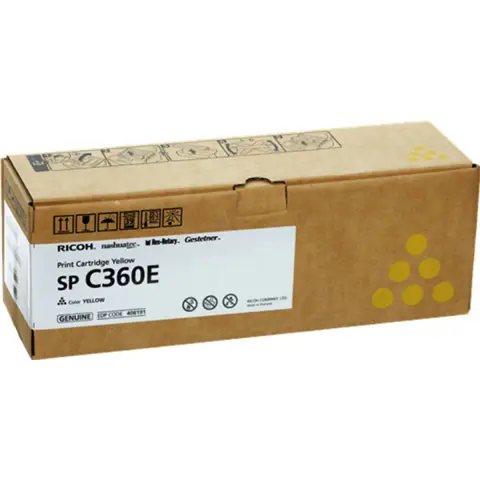 Ricoh 408191 - Toner żółty do Ricoh SPC360, SPC361