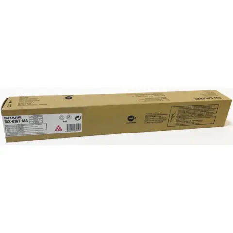 Sharp MX-61GT-MA - Toner magenta do Sharp Sharp MX-2630, MX-3000, MX-3050, MX-3060, MX-3070, MX-3550, MX-3560, MX-3570,
