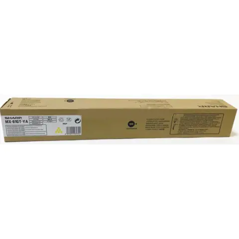 Sharp MX-61GT-YA - Toner żółty do Sharp Sharp MX-2630, MX-3000, MX-3050, MX-3060, MX-3070, MX-3550, MX-3560, MX-3570, MX