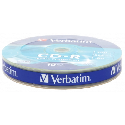 Verbatim CD-R | 700MB | 52x | wrap 10szt | Extra Protection