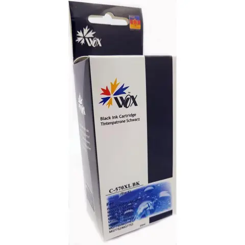 Tusz WOX-C570BN Black do drukarek Canon (Zamiennik Canon PGI-570PGBXL) [22ml]