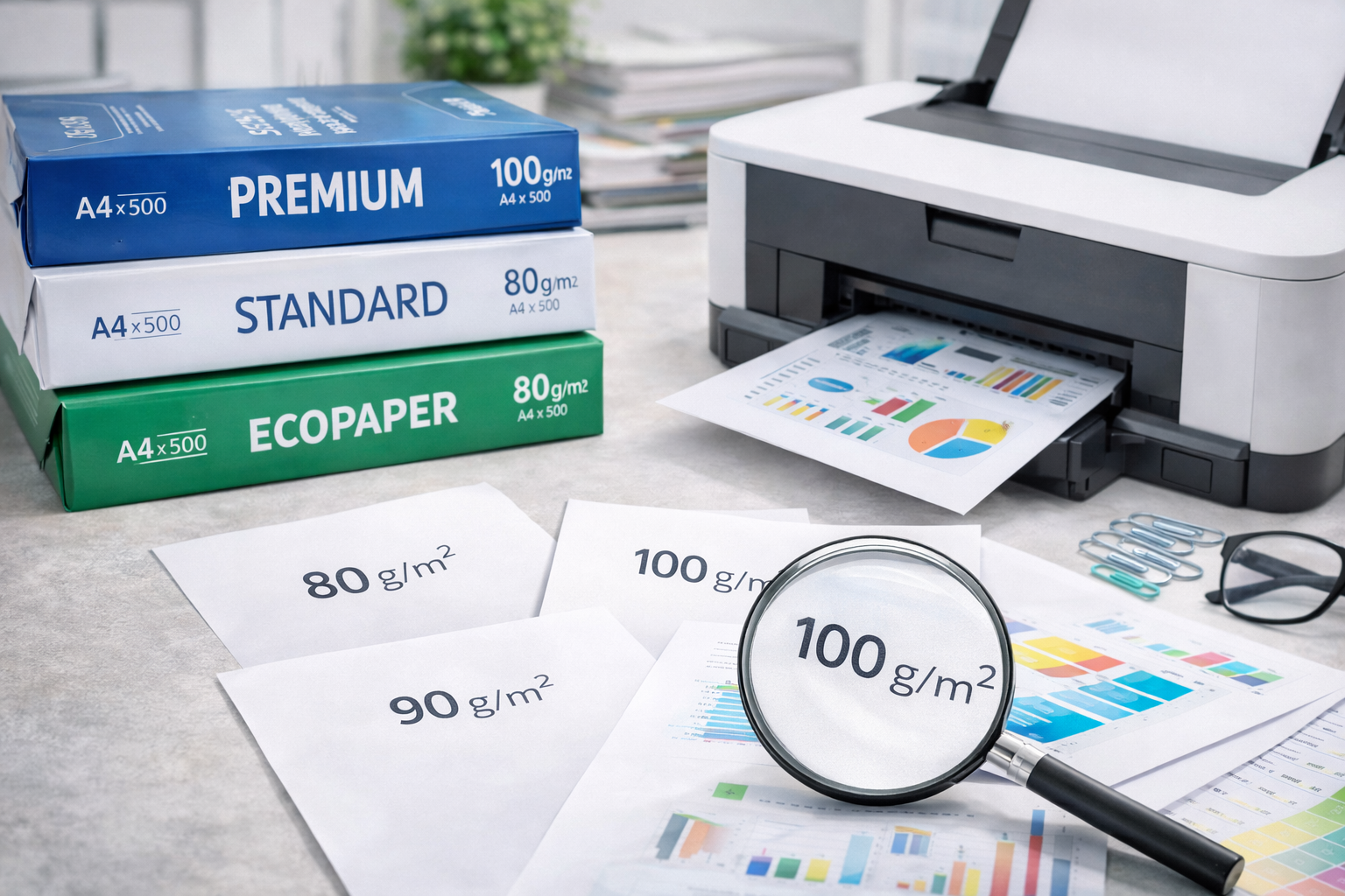 Jaki papier do drukarki laserowej wybrać?