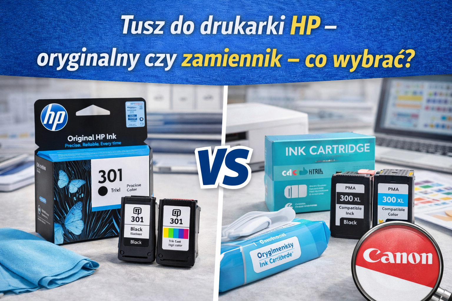 Jaki tusz wybrać do drukarki HP ?