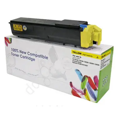 Toner CW-K500YN Yellow do drukarki Kyocera (Zamiennik Kyocera TK-500Y) [8k]