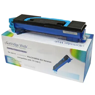 Toner CW-K540CN Cyan do drukarki Kyocera (Zamiennik Kyocera TK-540C) [4k]