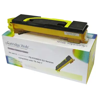 Toner CW-K540YN Yellow do drukarki Kyocera (Zamiennik Kyocera TK-540Y) [4k]