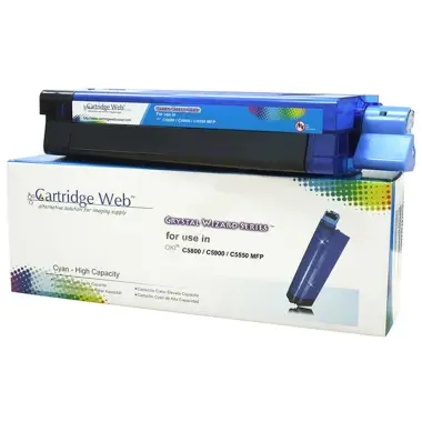 Toner CW-O5800CN Cyan do drukarek OKI (Zamiennik OKI 43324423) [5k]