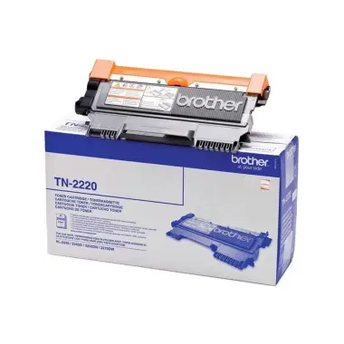 Toner Brother TN-2220 Czarny do drukarek (Oryginalny) [2.6k]
