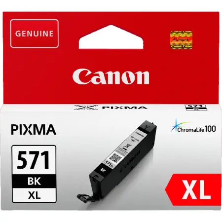 Tusz Canon CLI-571BK XL Black do drukarek (Oryginalny) [11ml]