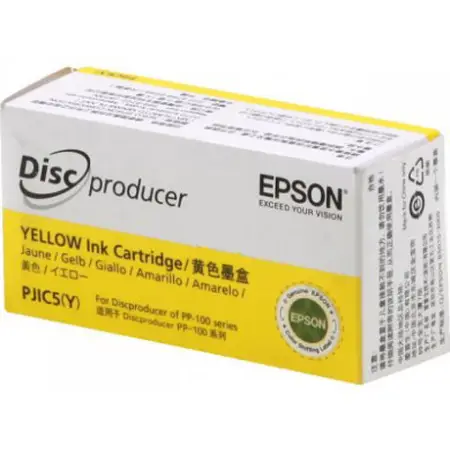 Tusz Epson PJIC5(Y) Yellow do drukarek Epson (Oryginalny) [26 ml]
