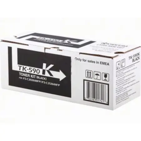 Toner Kyocera TK-590K Black do drukarek (Oryginalny) [5k]