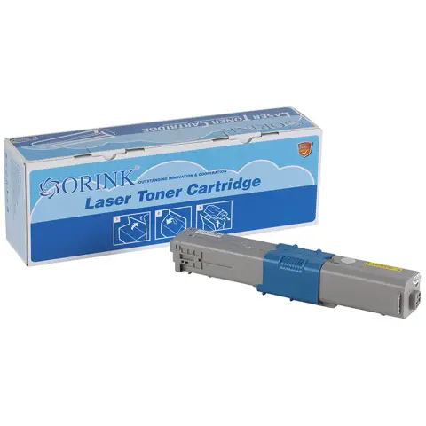 Toner żółty do OKI C510, C511, C530, C531, MC561, MC562 - Zamiennik 44469722