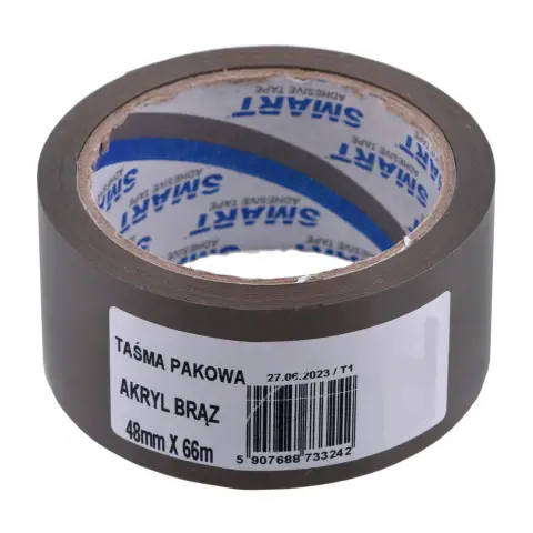 TAŚMA PAKOWA SOLVENT SMART 48X66 BRĄZ-4805698