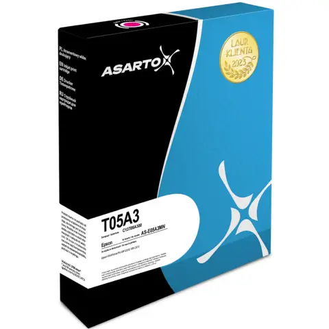 Tusz Asarto do Epson T05A3 | C13T05A300 | 20000 str. | magenta